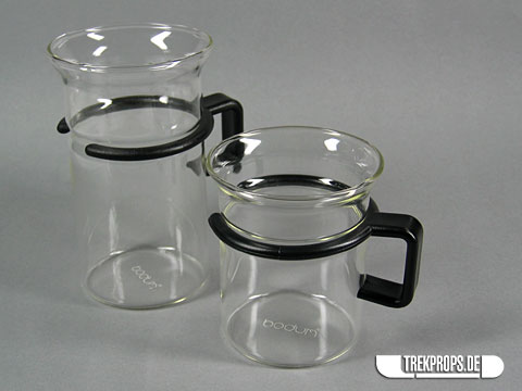 Vintage Bodum Picard Tea Glasses With Holders Set of 2 Cups Blue Bodum Tea  Cups 